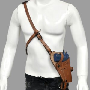 US M7 Shoulder Holster Right Hand Drum Dyed Leather holster